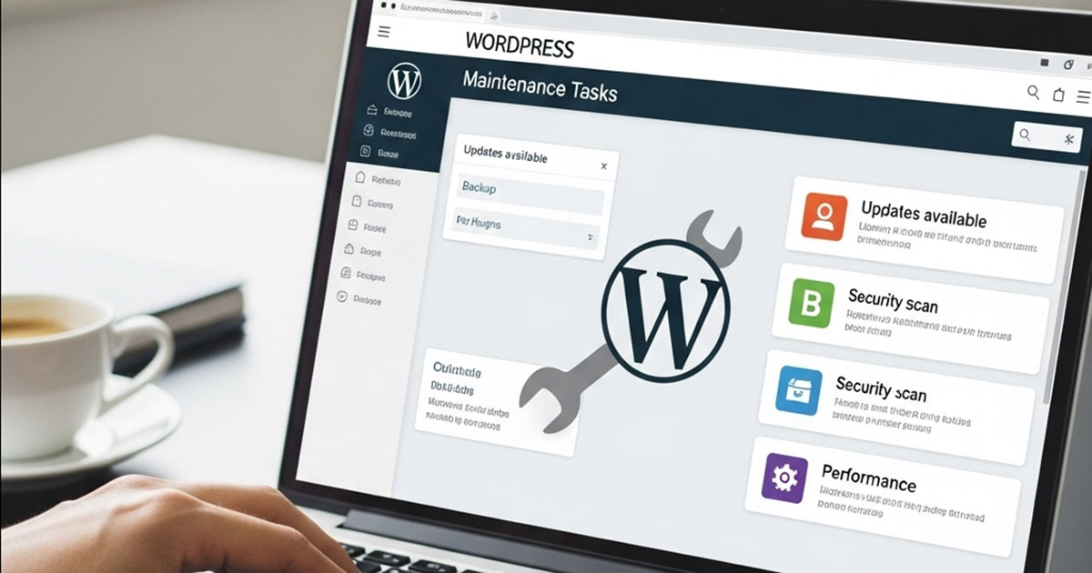 WordPress maintenance, updates, and security support
